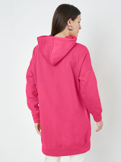 Hooded Longline Sweatshirt