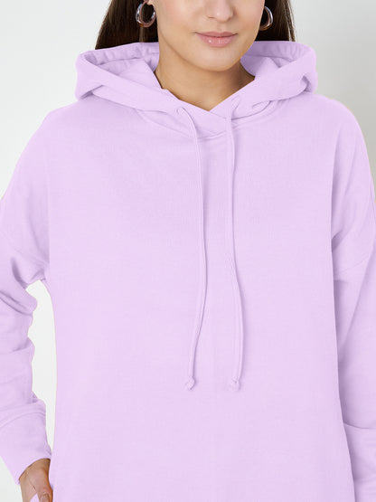 Hooded Longline Sweatshirt