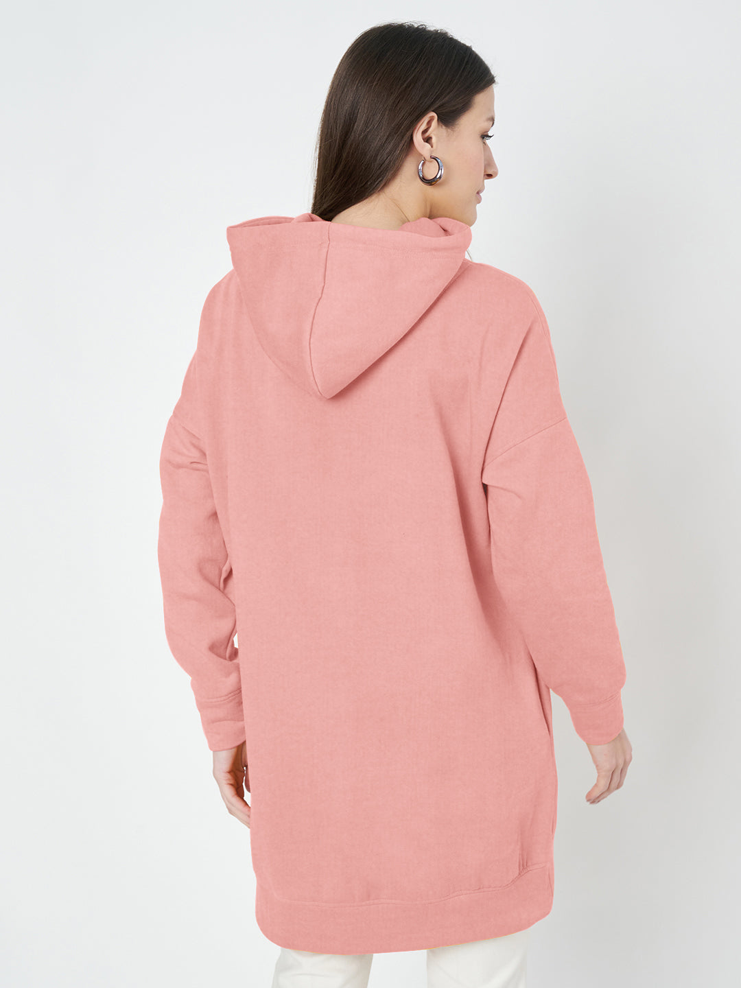 Hooded Longline Sweatshirt