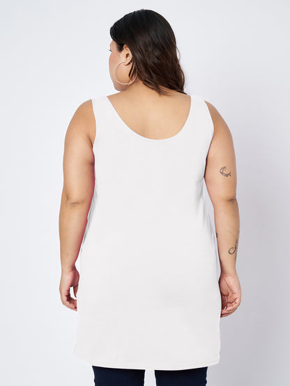 Plus Size Cotton Slip