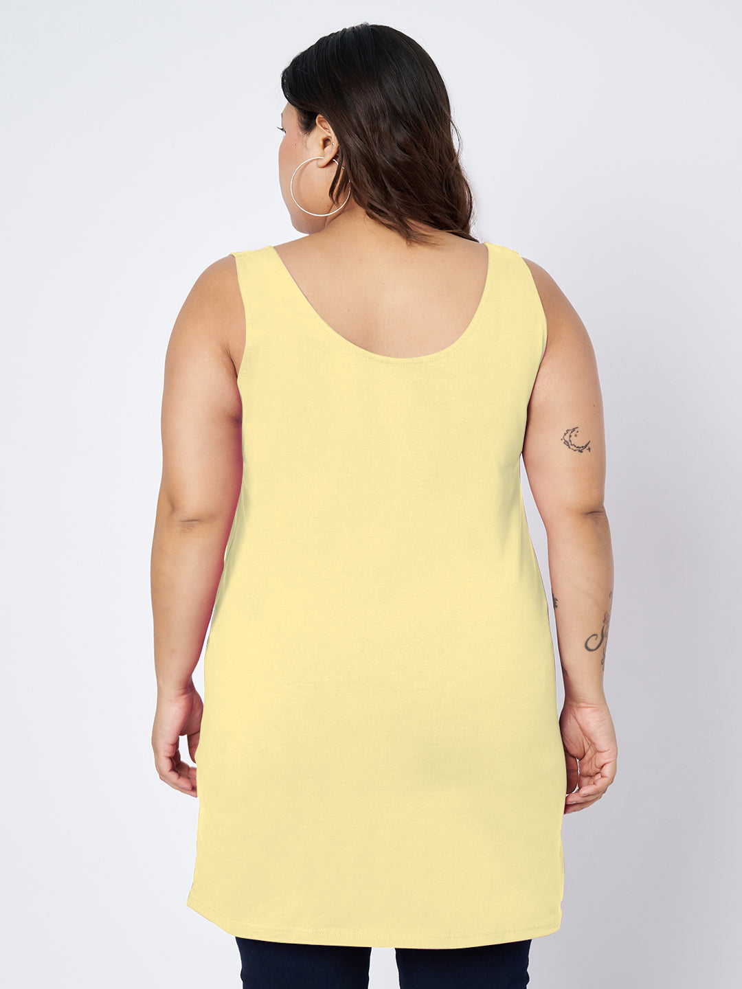 Plus Size Cotton Slip