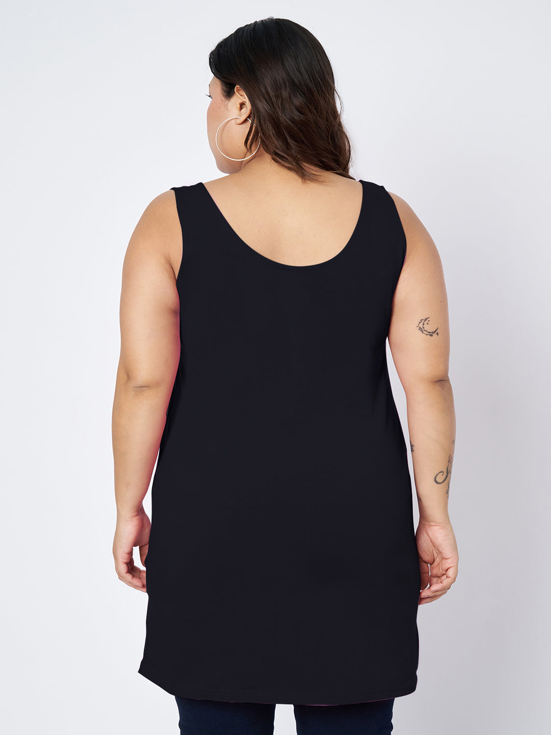 Plus Size Cotton Slip