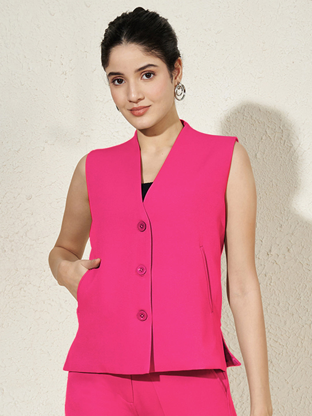 V Neck Waistcoat