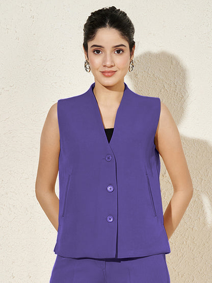 V Neck Waistcoat