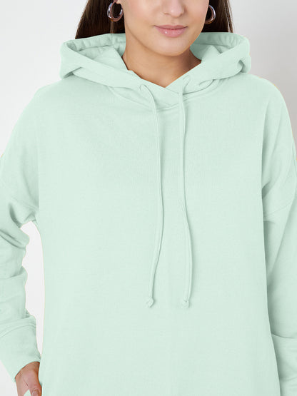 Hooded Longline Sweatshirt