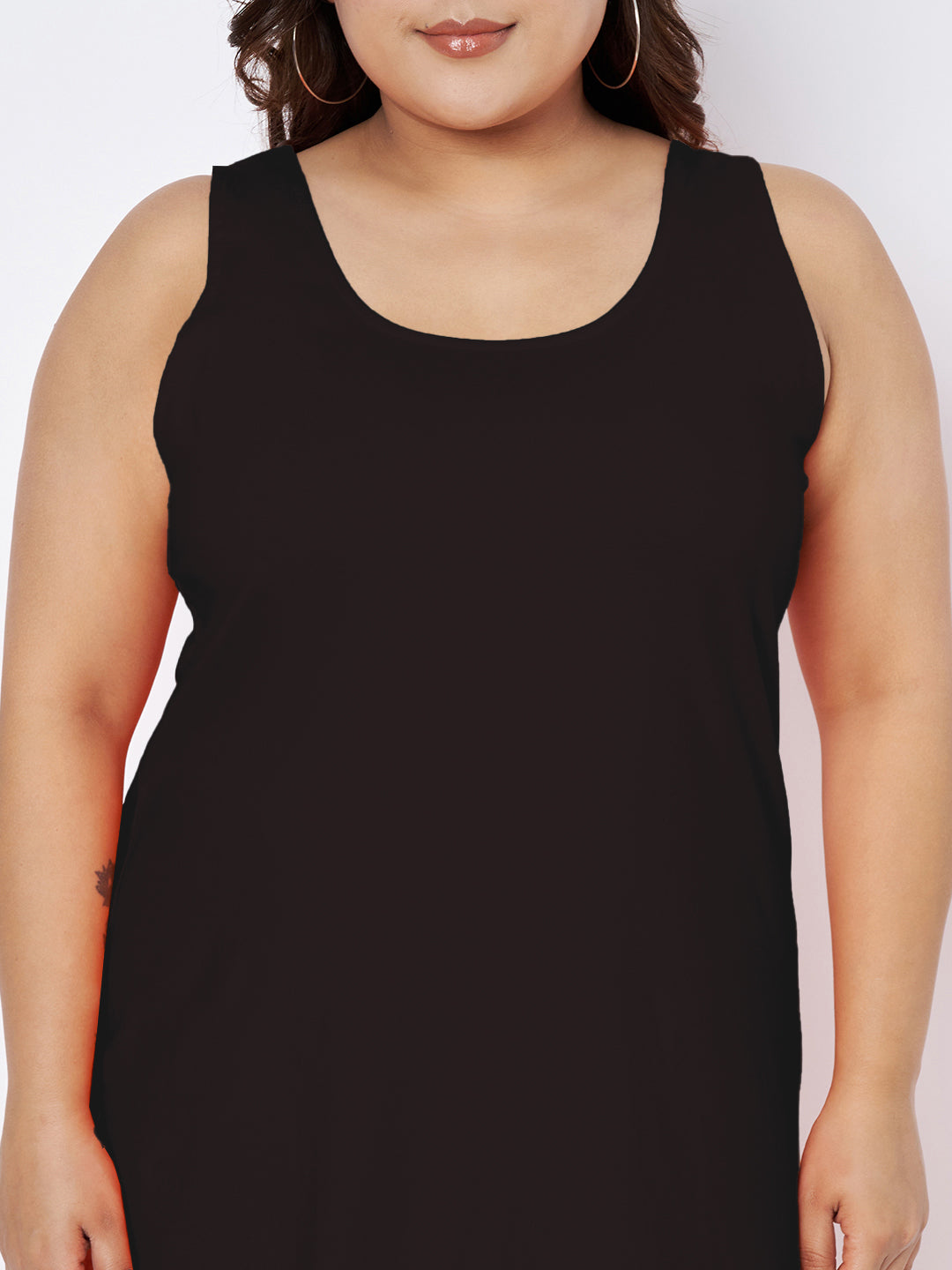 Plus Size Sheath Midi Dress