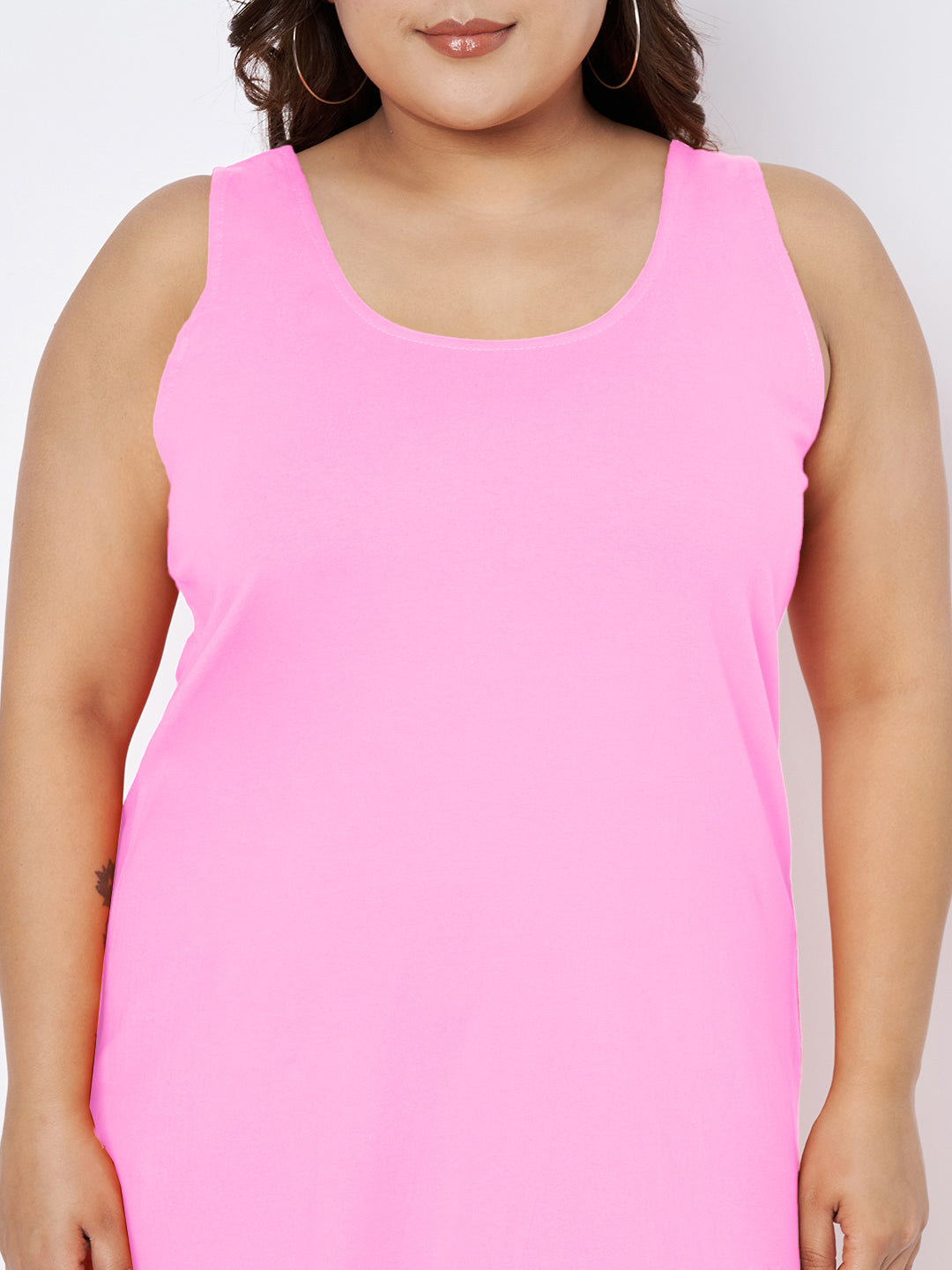 Plus Size Sheath Midi Dress