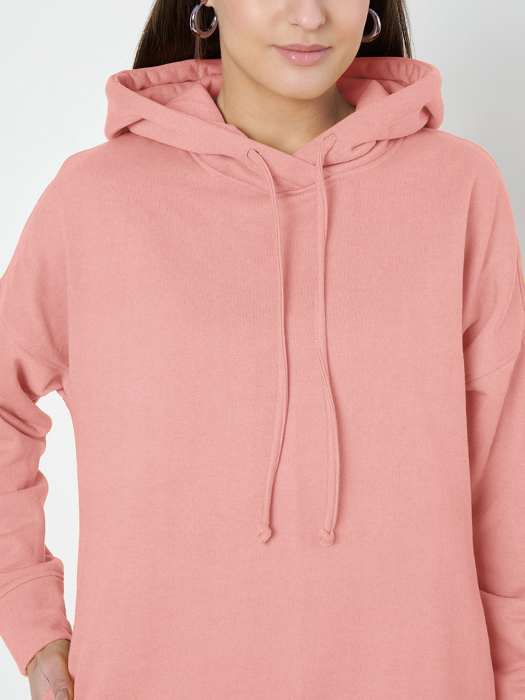 Hooded Longline Sweatshirt