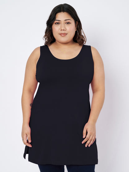 Plus Size Cotton Slip