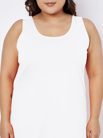 Plus Size Sheath Midi Dress