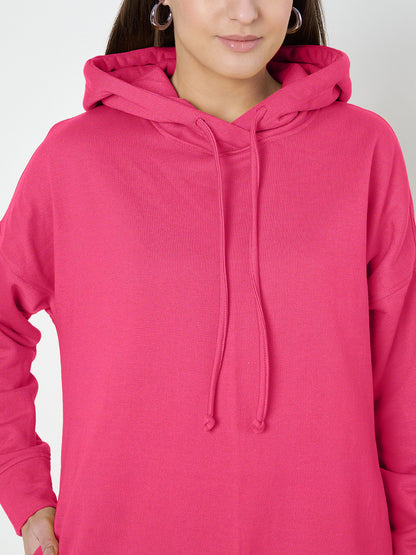 Hooded Longline Sweatshirt