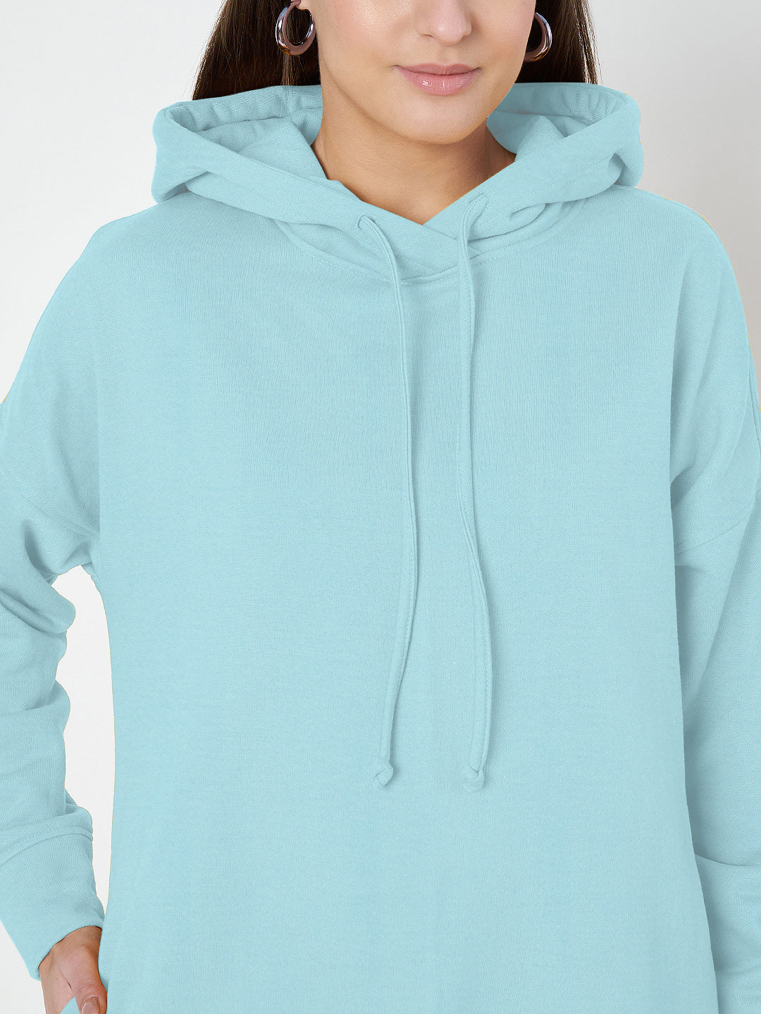 Hooded Longline Sweatshirt