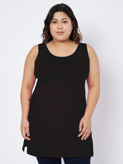 Plus Size Cotton Slip