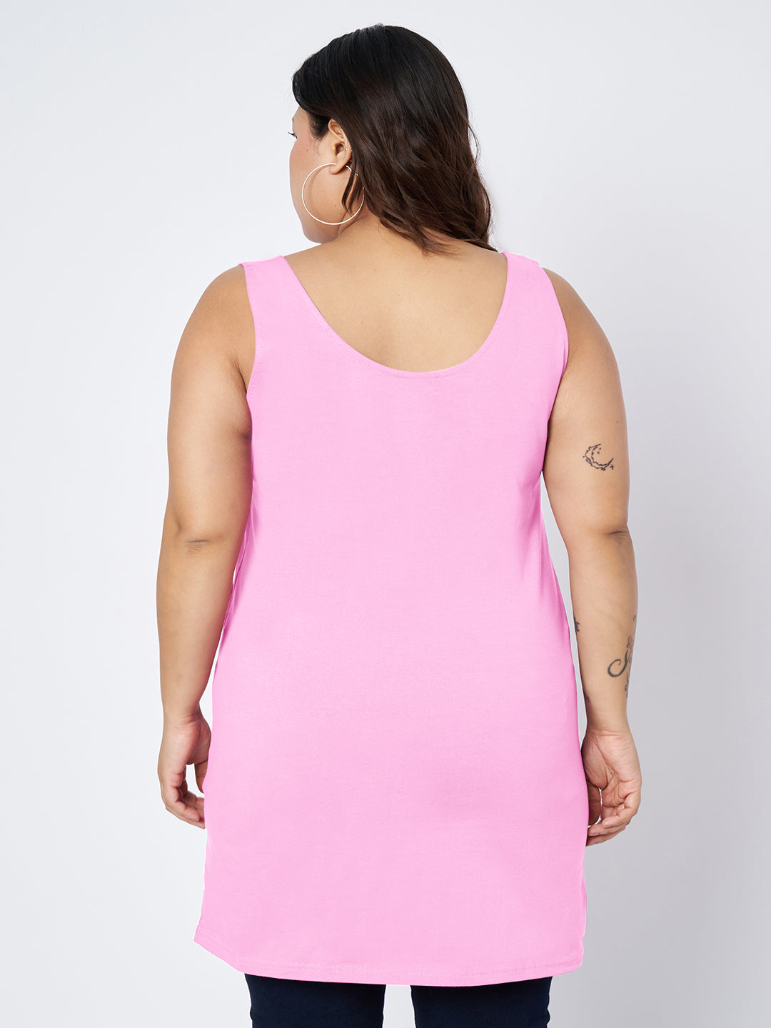 Plus Size Cotton Slip