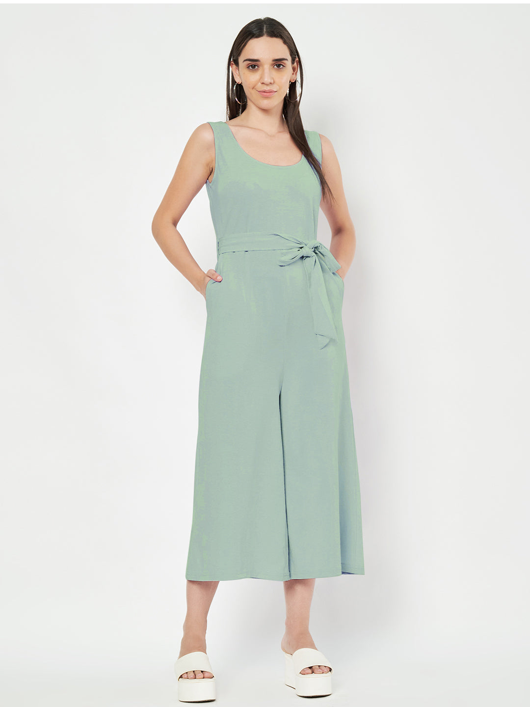 Jumpsuit with Midi Length