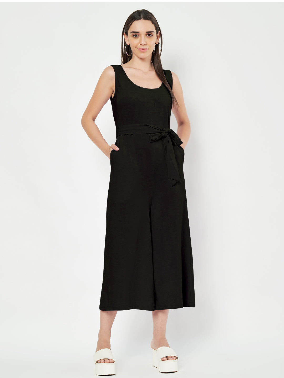 Jumpsuit with Midi Length
