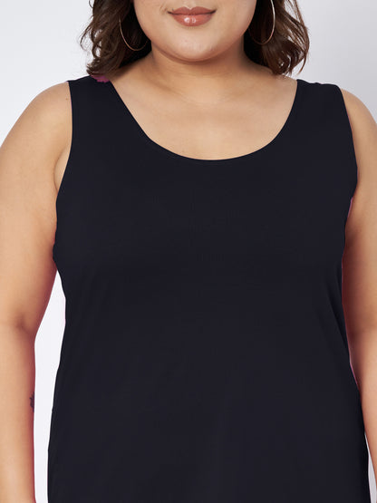 Plus Size Cotton Slip