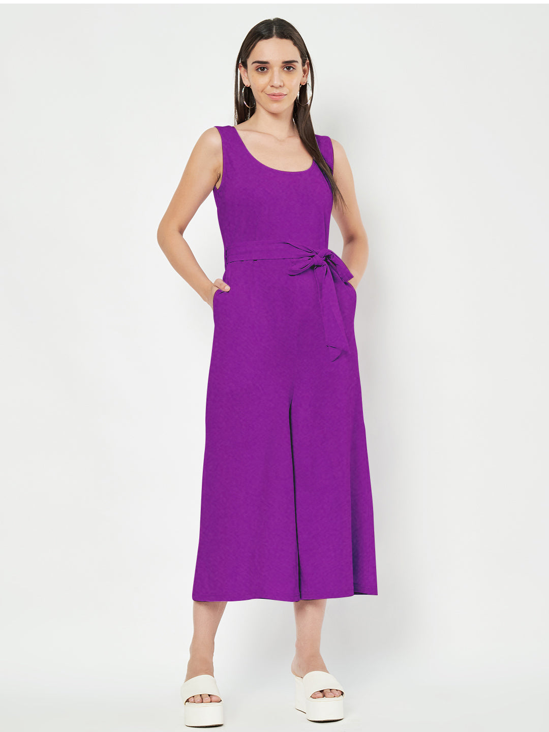 Jumpsuit with Midi Length