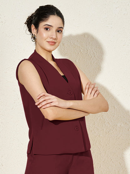 V Neck Waistcoat