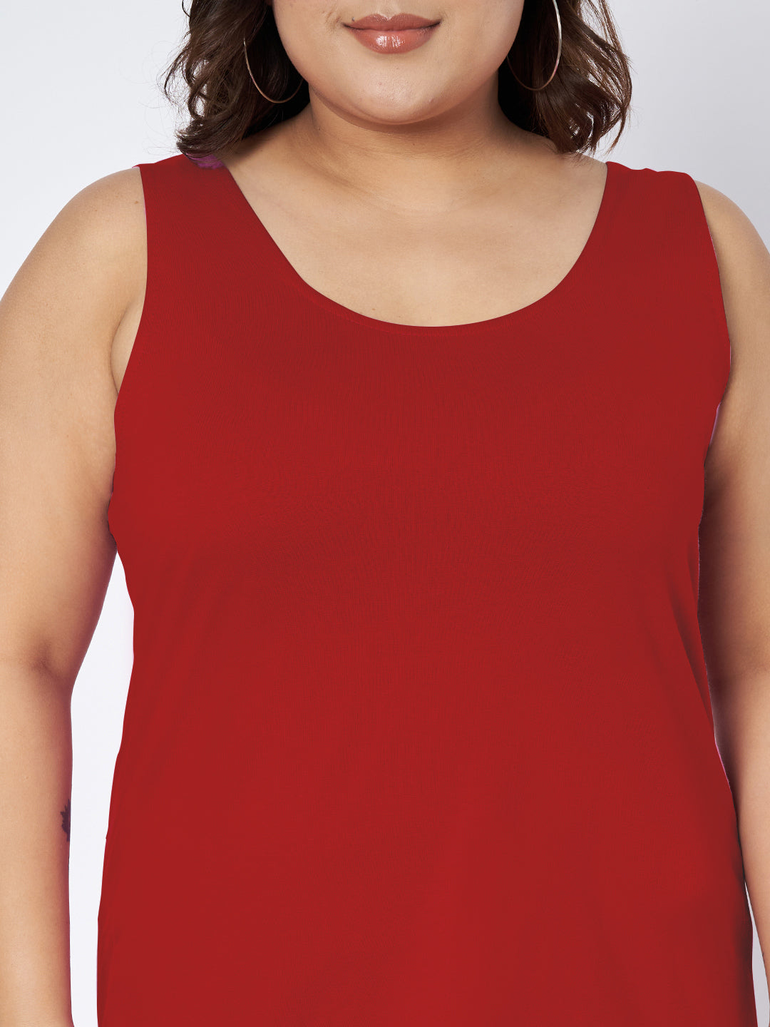 Plus Size Cotton Slip