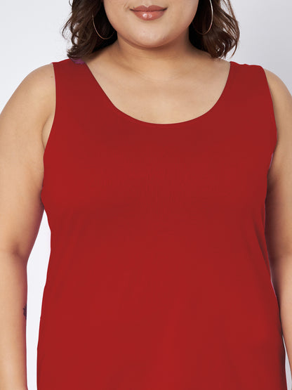 Plus Size Cotton Slip