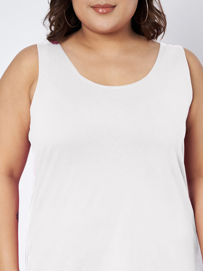 Plus Size Cotton Slip