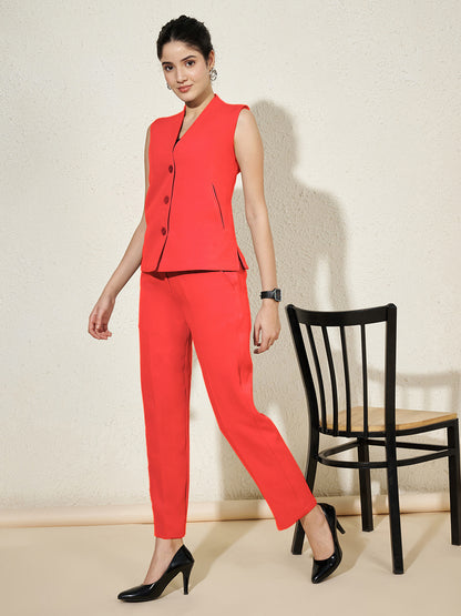 V Neck Waistcoat