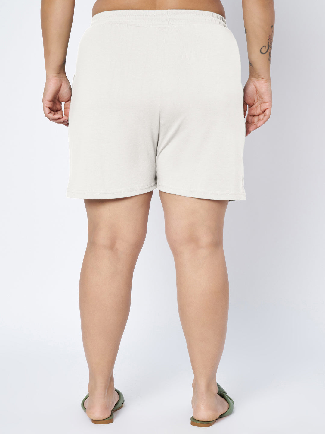 Plus Size Cotton Shorts