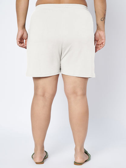 Plus Size Cotton Shorts