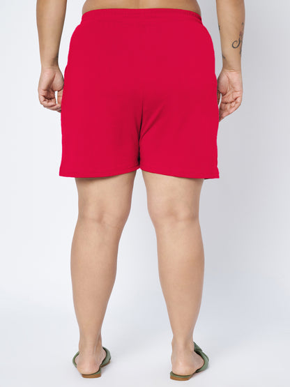 Plus Size Cotton Shorts
