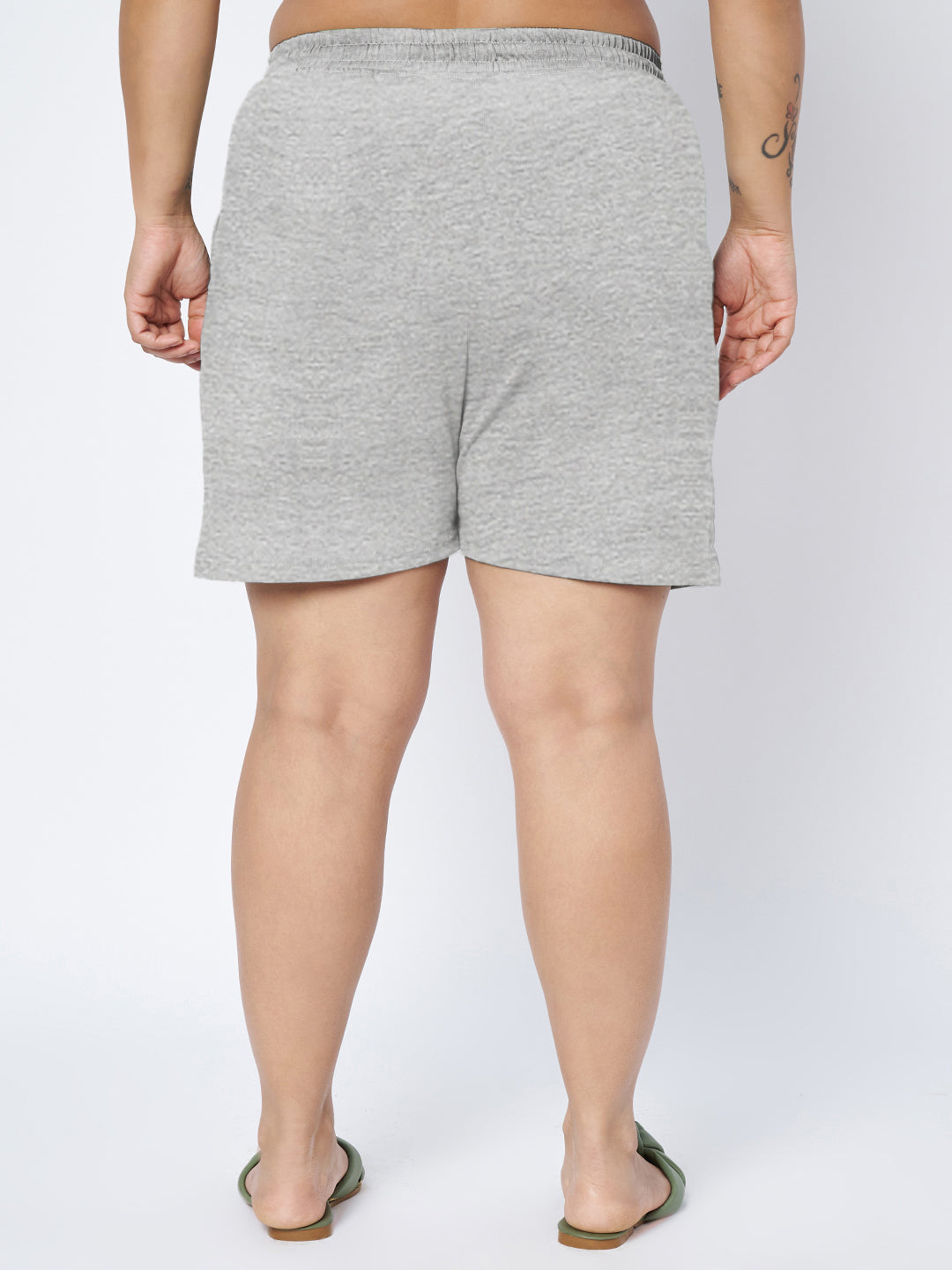 Plus Size Cotton Shorts