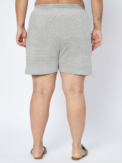 Plus Size Cotton Shorts