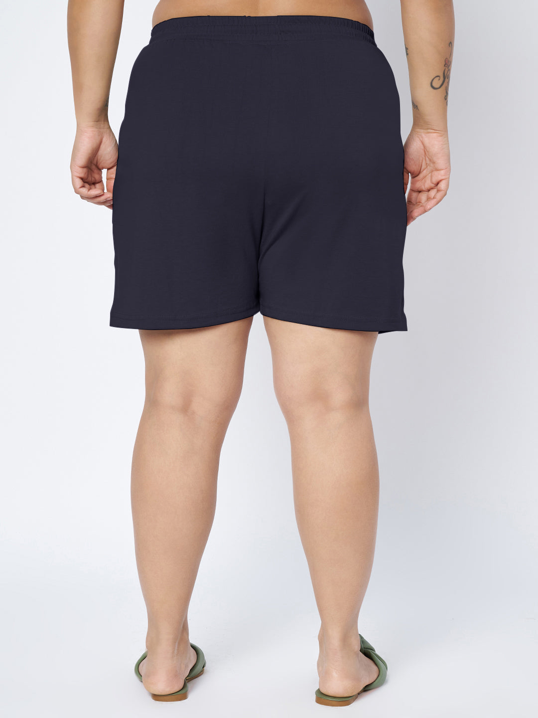Plus Size Cotton Shorts