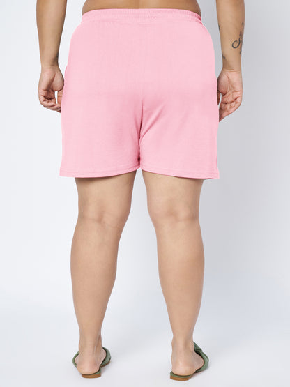 Plus Size Cotton Shorts