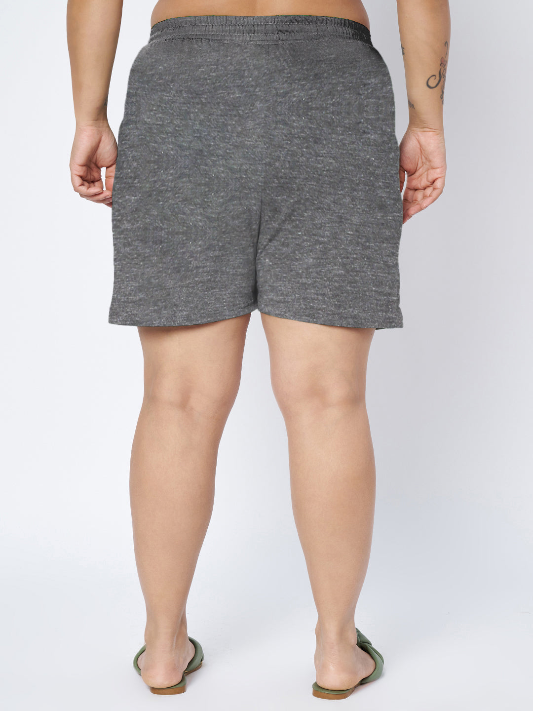 Plus Size Cotton Shorts