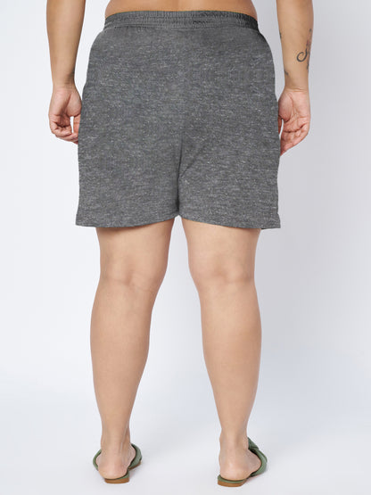 Plus Size Cotton Shorts