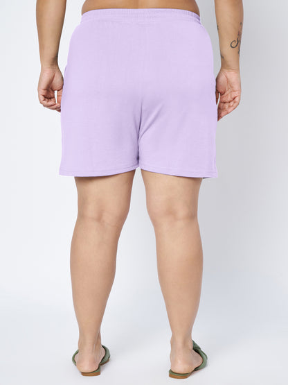 Plus Size Cotton Shorts