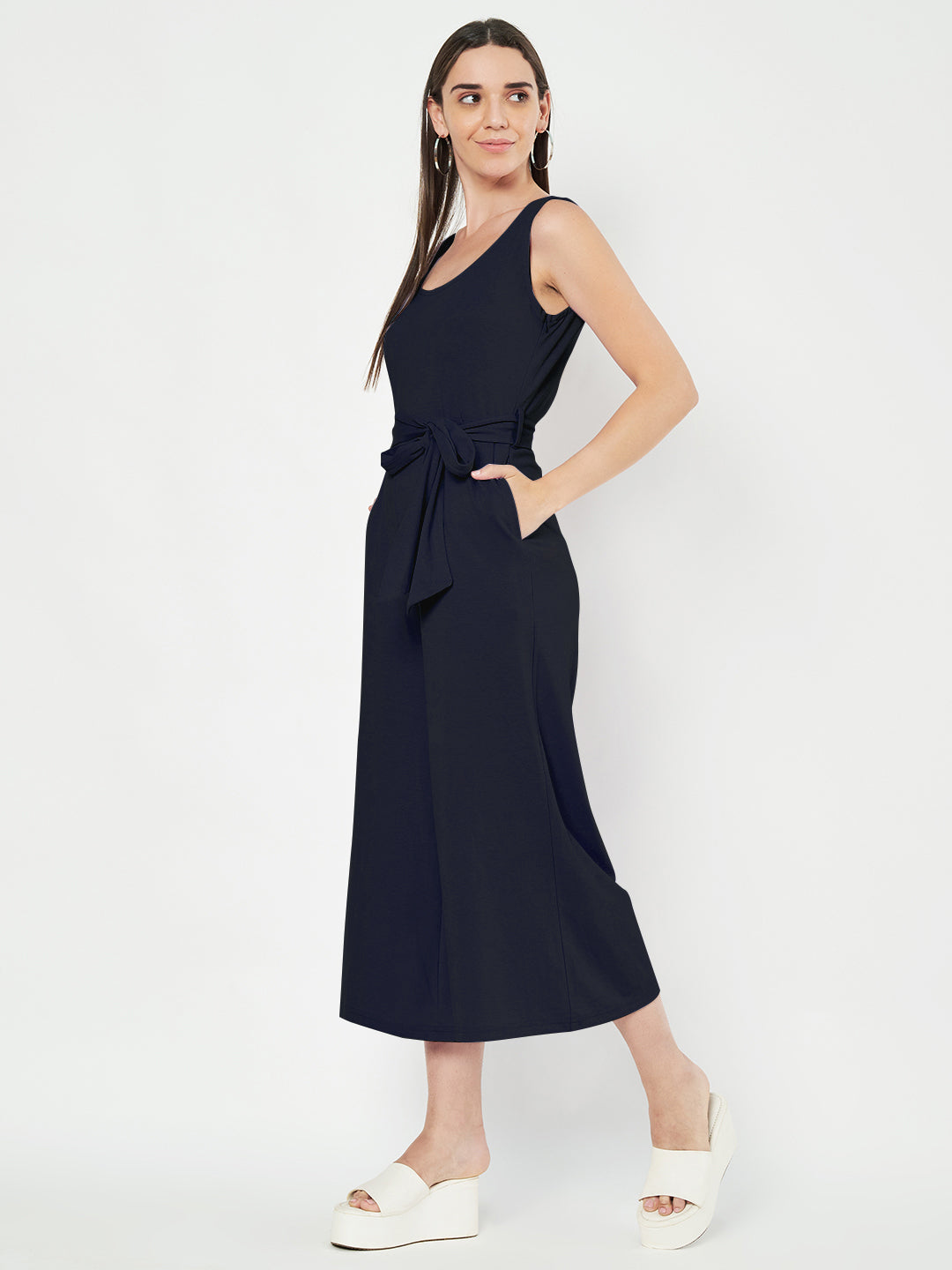 Jumpsuit with Midi Length
