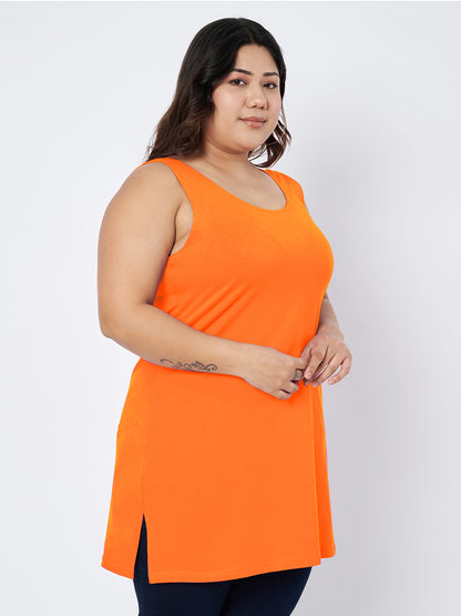 Plus Size Cotton Slip