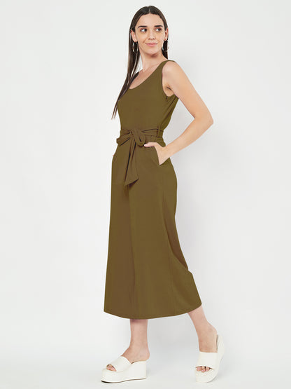 Jumpsuit with Midi Length