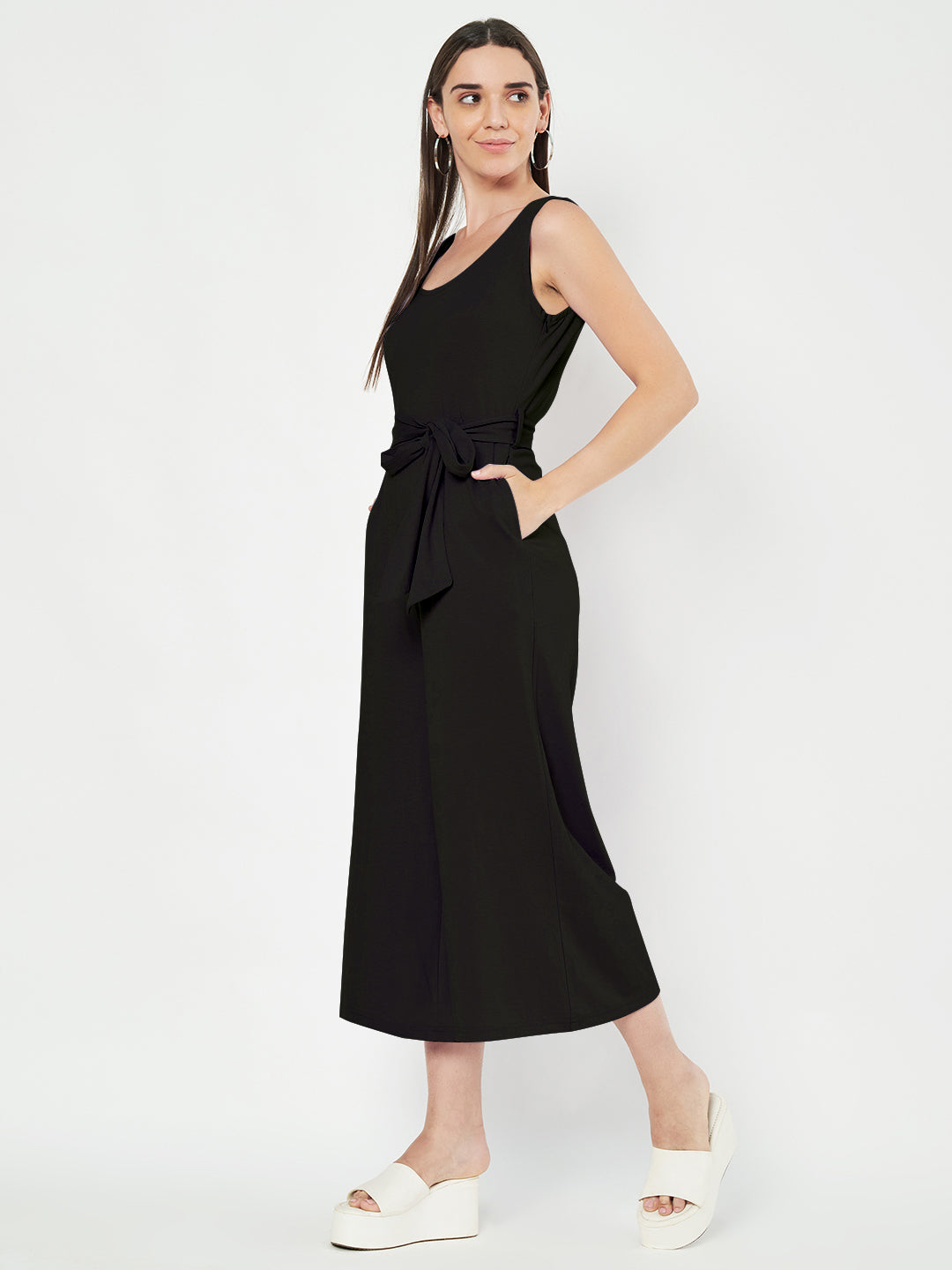 Jumpsuit with Midi Length