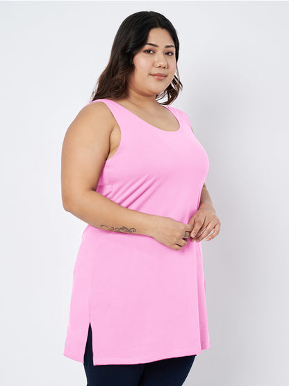 Plus Size Cotton Slip