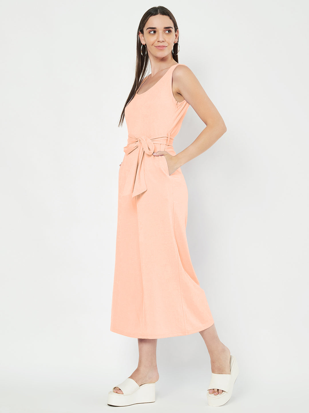 Jumpsuit with Midi Length