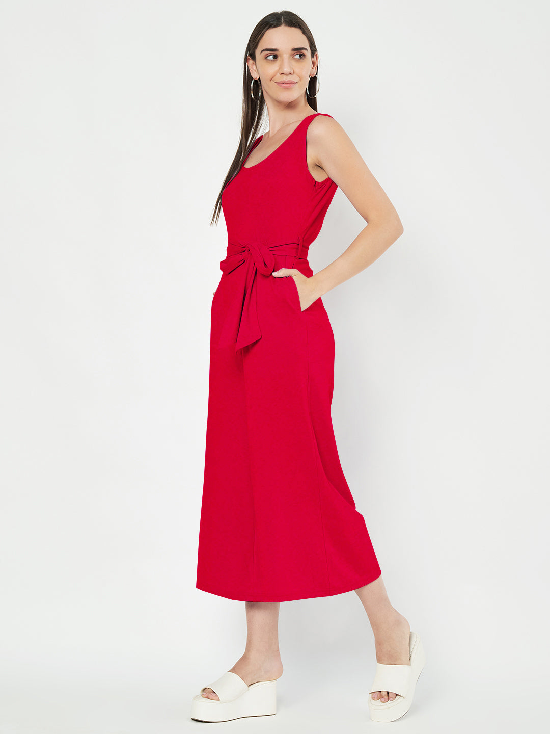 Jumpsuit with Midi Length