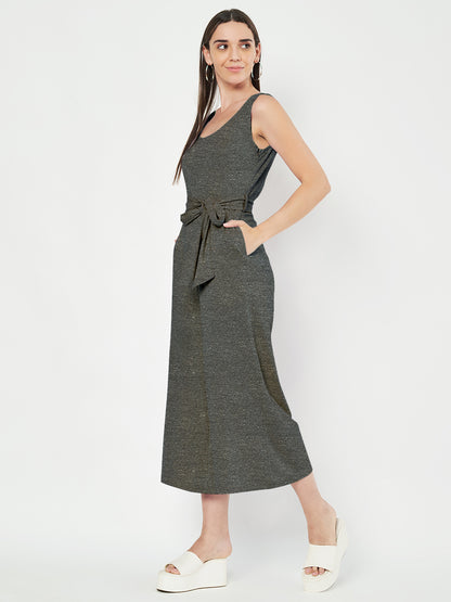 Jumpsuit with Midi Length