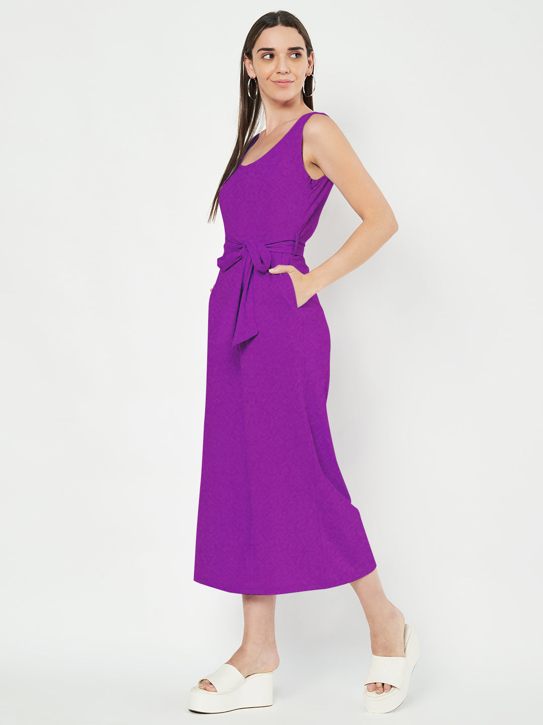 Jumpsuit with Midi Length