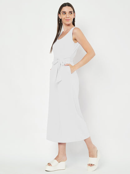 Jumpsuit with Midi Length