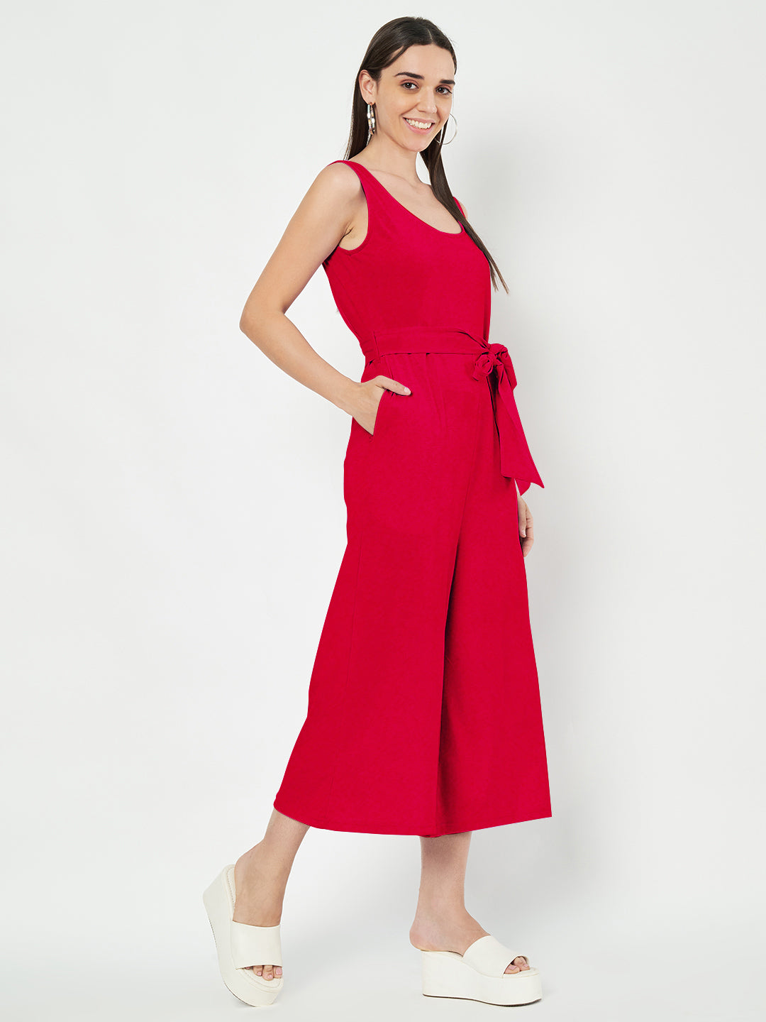 Jumpsuit with Midi Length