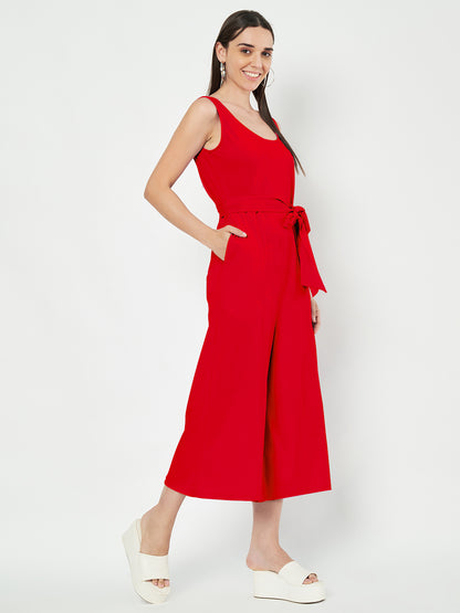 Jumpsuit with Midi Length