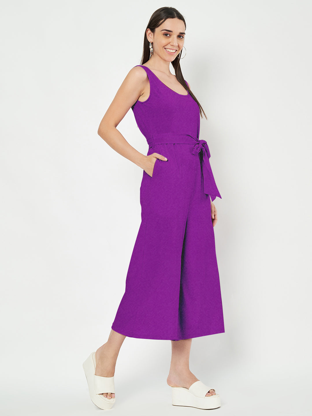 Jumpsuit with Midi Length
